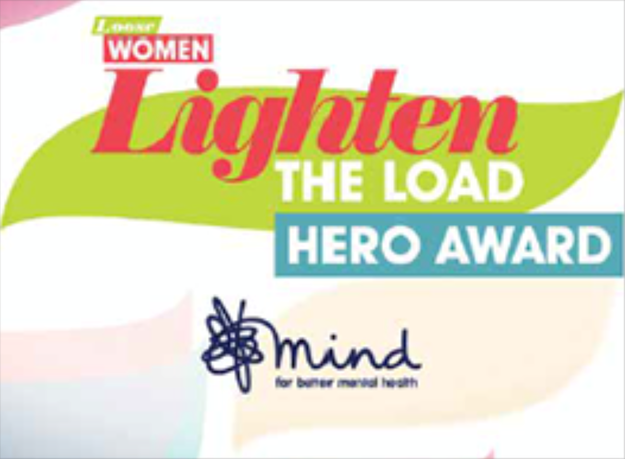 Lighten the Load Hero award in collaboration with Mind logo