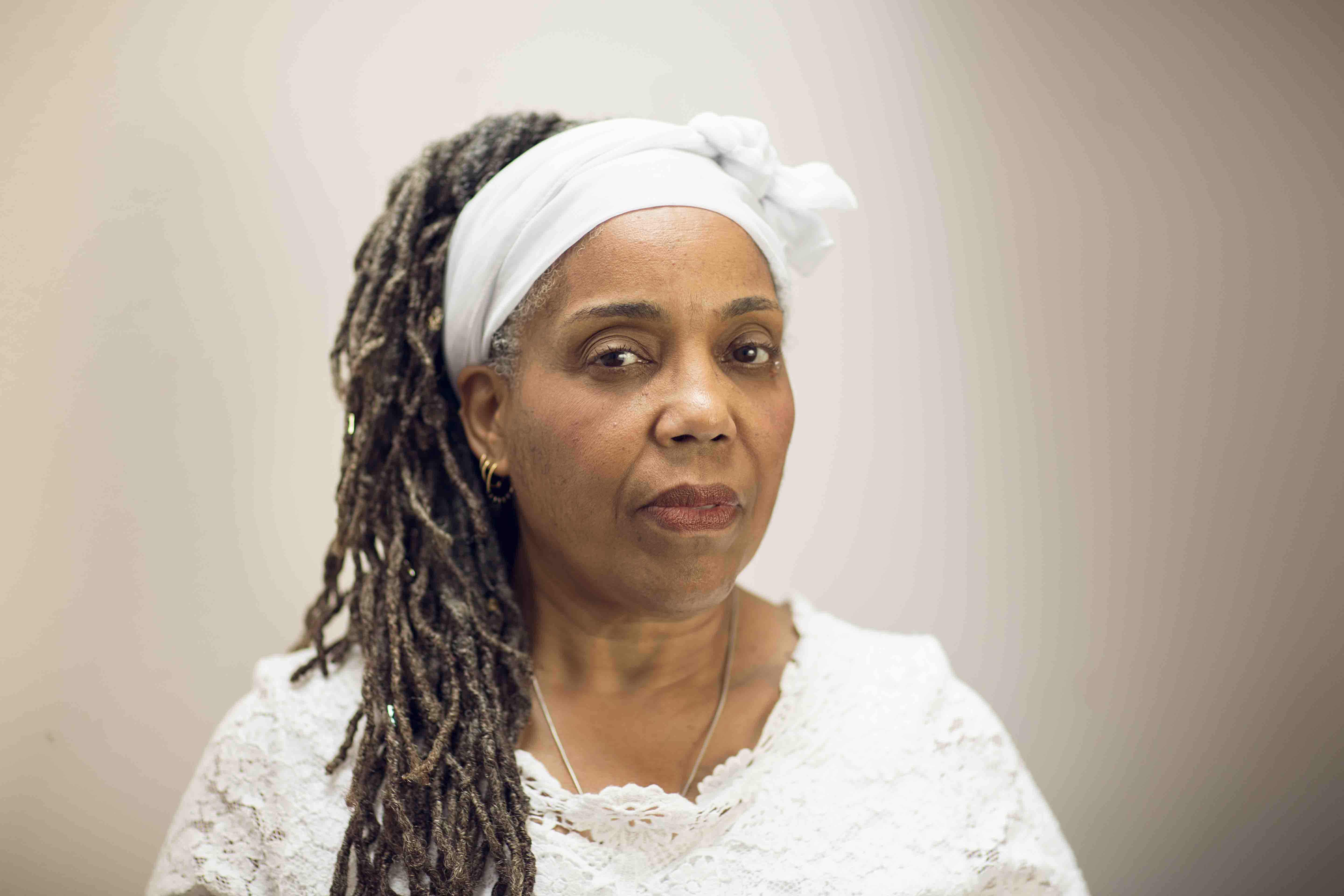 Female looking thoughtful