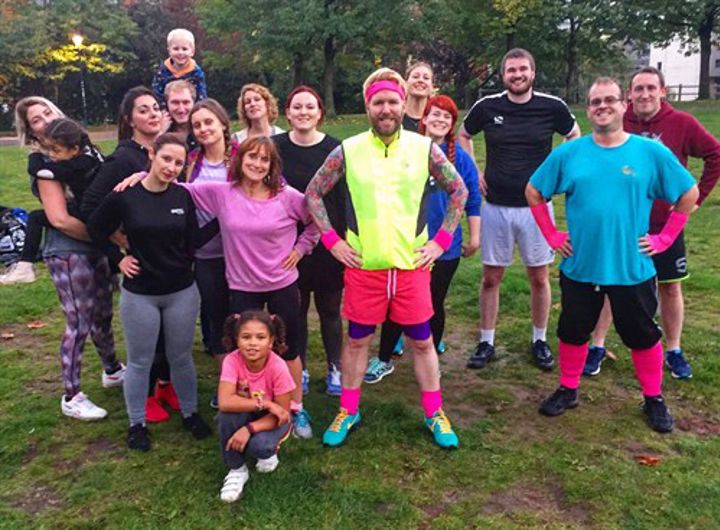Group of people fundraising for Mind