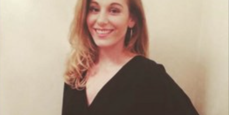 female smiling