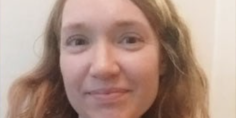 female smiling