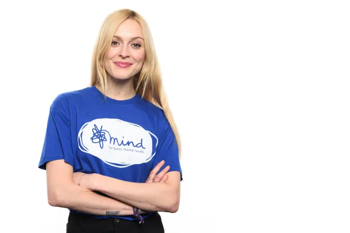 Ferne Cotton standing arms folded smiling 