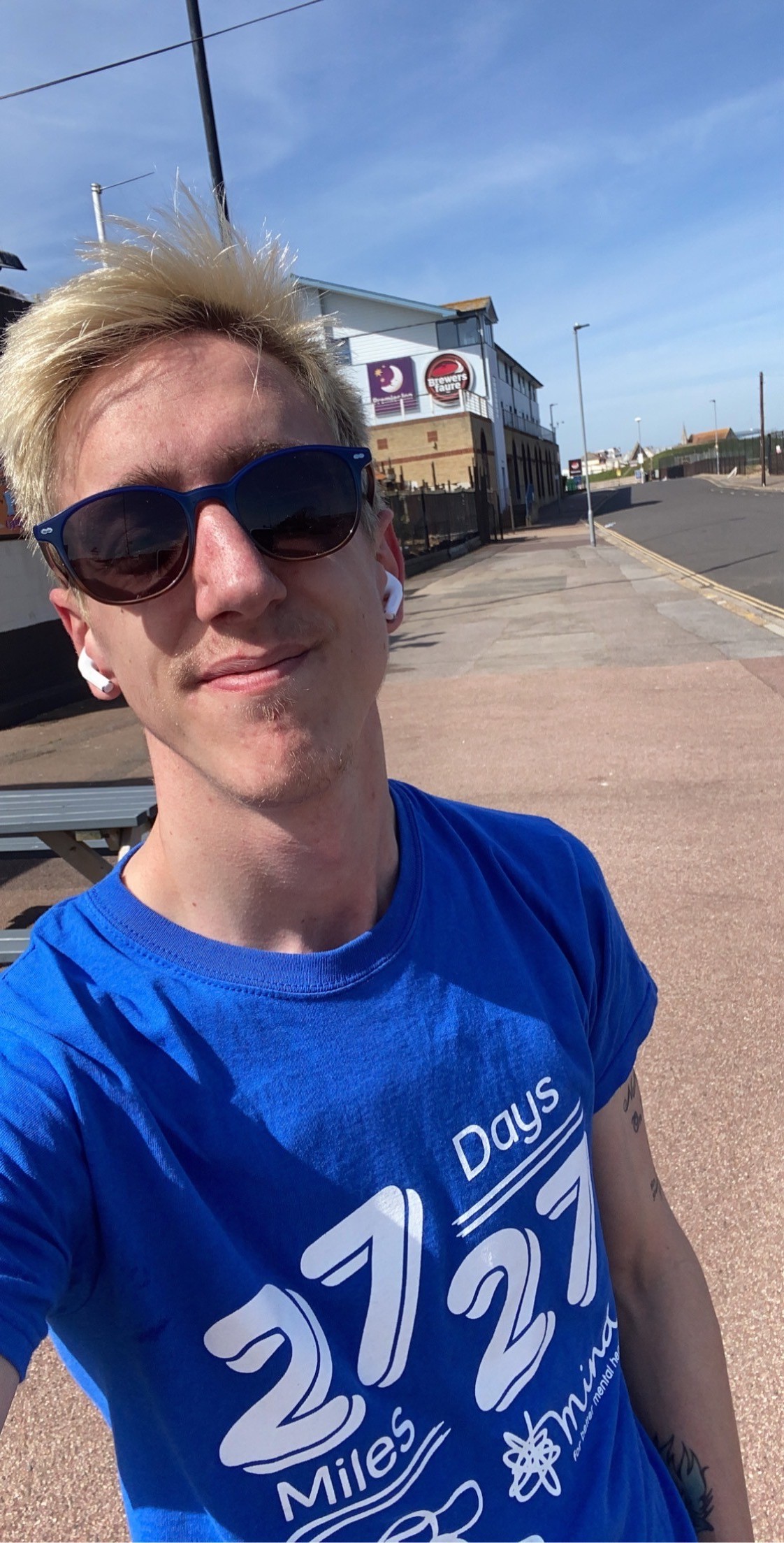 mind charity running t shirt