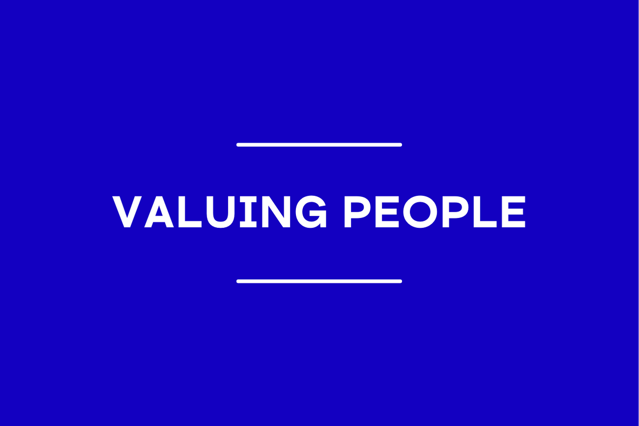 Valuing people