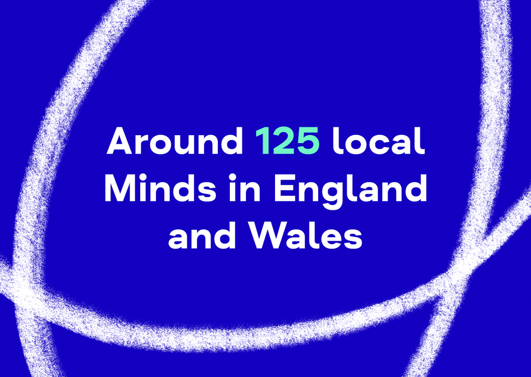 Around 125 local Minds in England and Wales